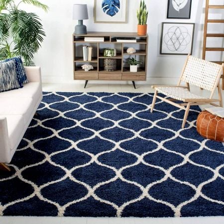 Elegant Shaggy Bedroom Carpet